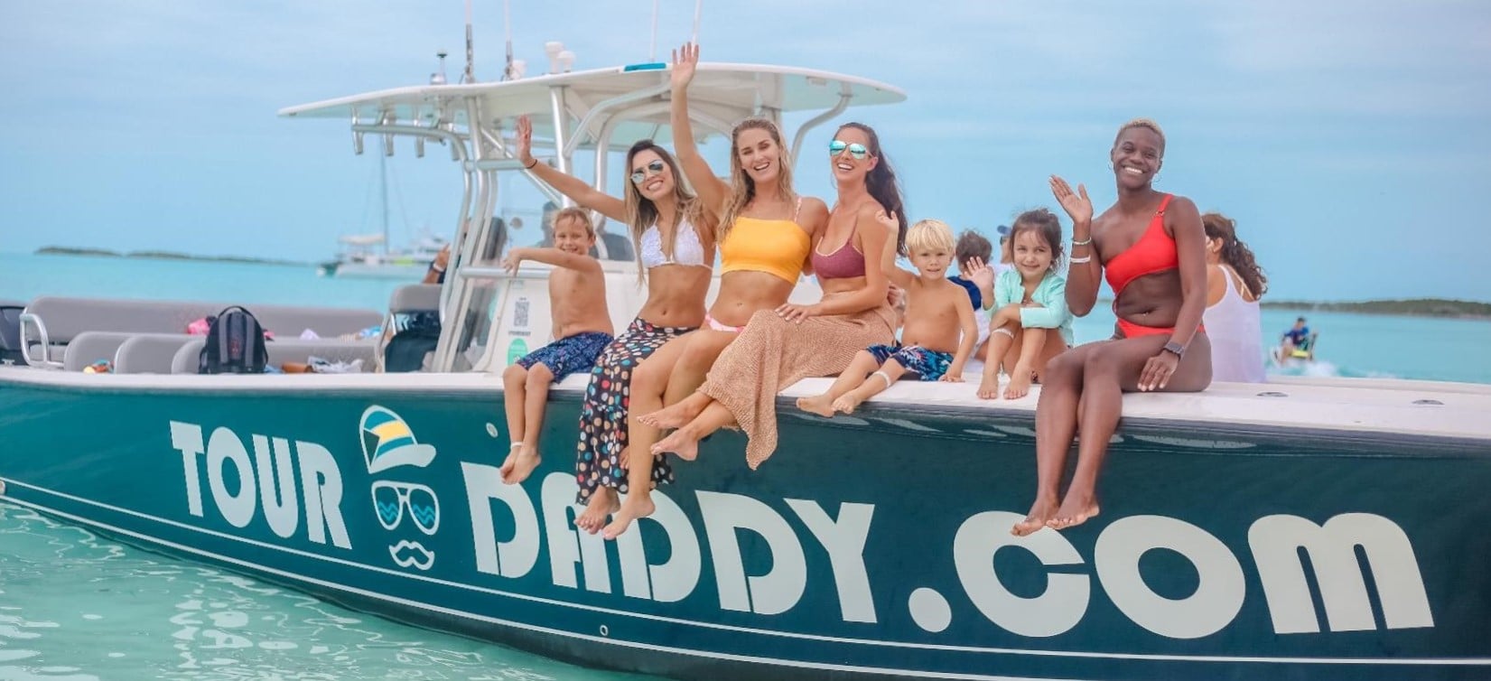 PLANE & BOAT COMBO EXUMA FULL DAY SWIMMING PIGS  - GROUP TOUR