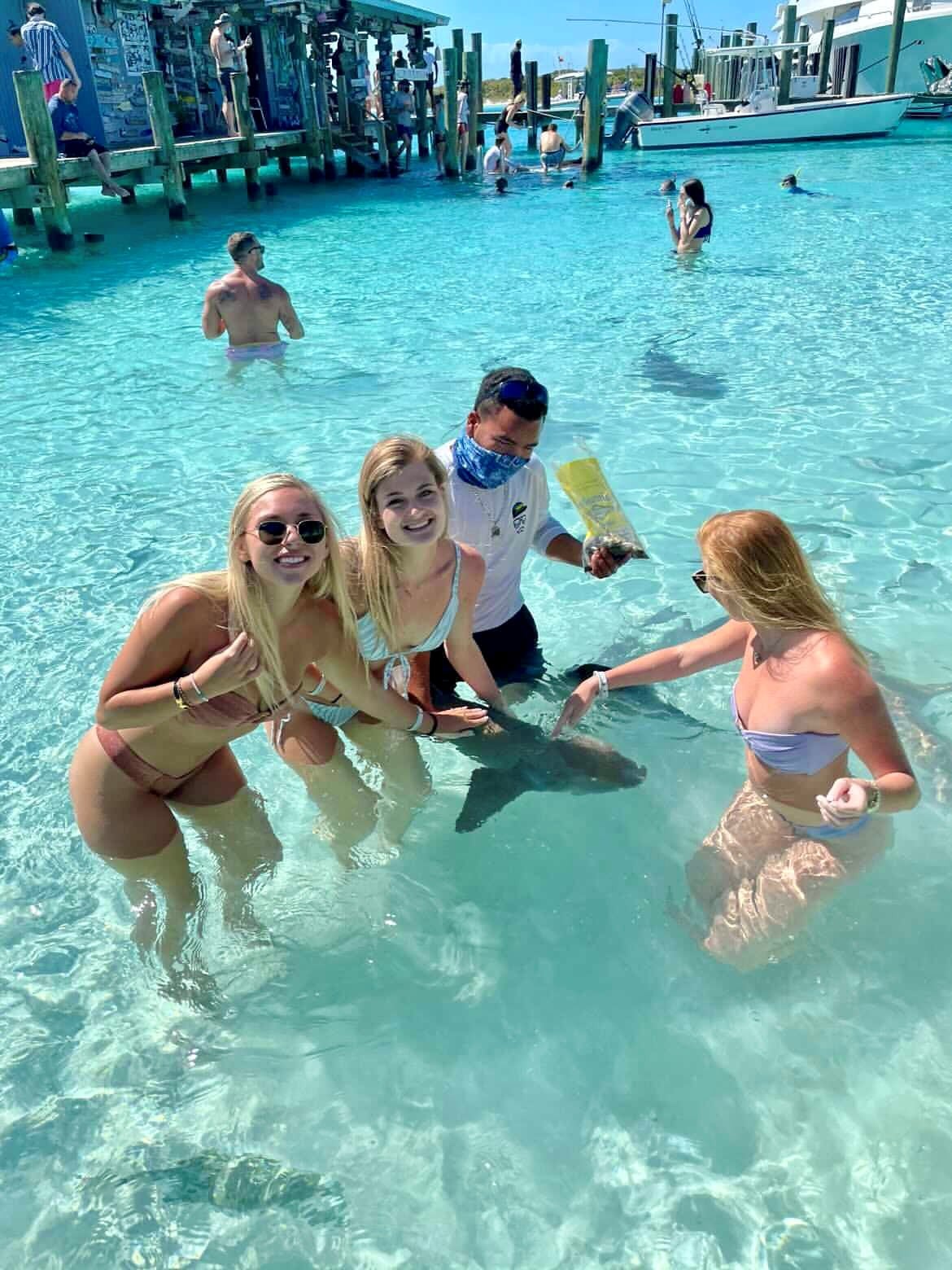 PLANE & BOAT COMBO EXUMA FULL DAY SWIMMING PIGS  - GROUP TOUR