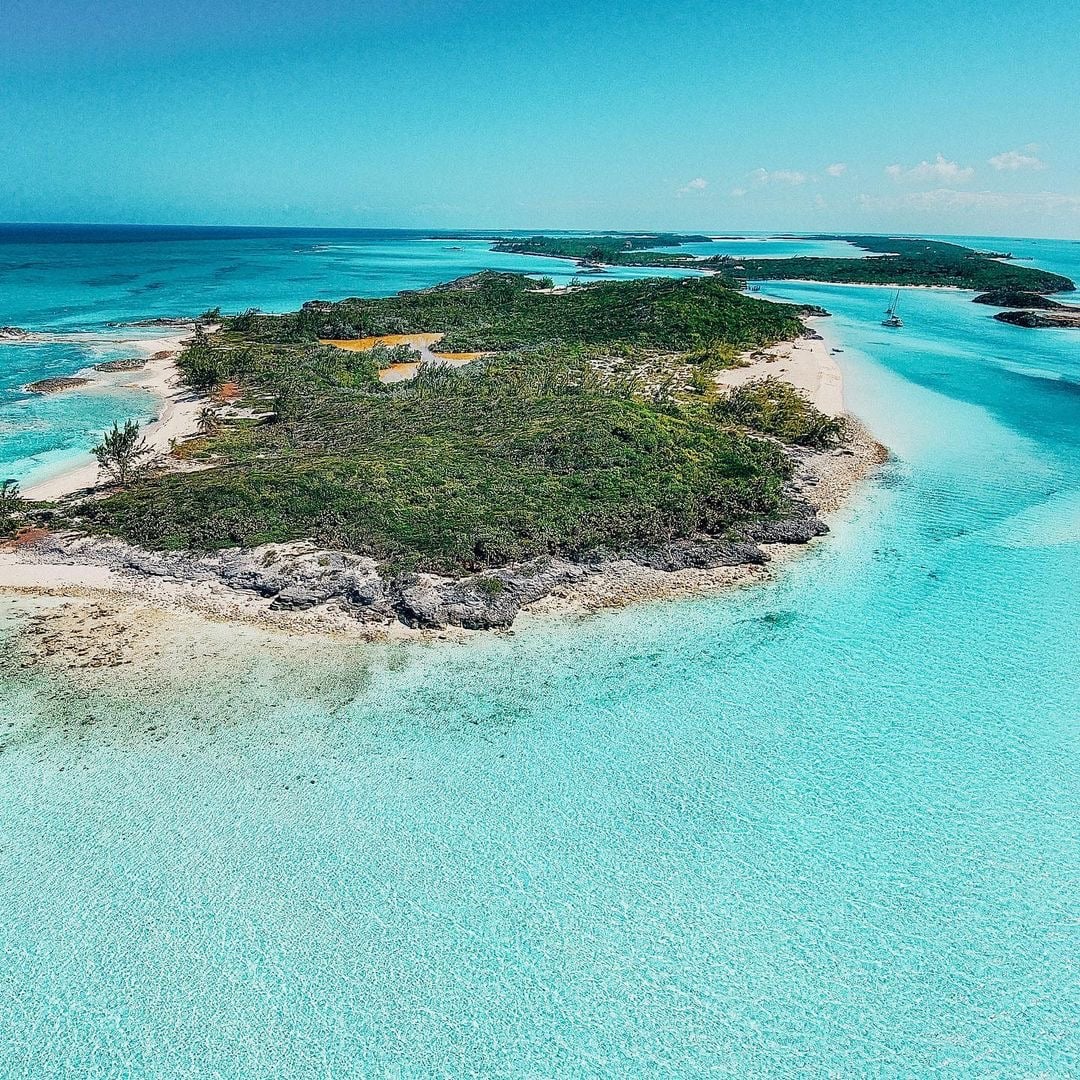 PLANE & BOAT COMBO EXUMA FULL DAY SWIMMING PIGS  - GROUP TOUR