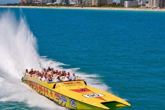 THRILLER SPEEDBOAT SIGHTSEEING ADVENTURE | MIAMI, USA