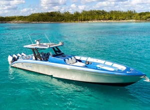 MIDNIGHT EXPRESS 43FT PRIVATE HALF DAY ROSE ISLAND CHARTER